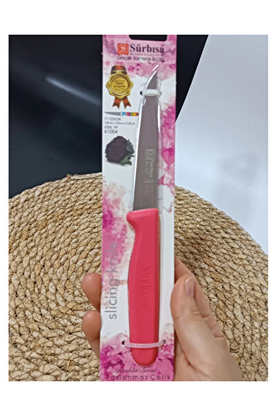 Sürbisa Sürmene 61004 Mutfak Bıçağı (9,50 Cm) Nar Çiceği