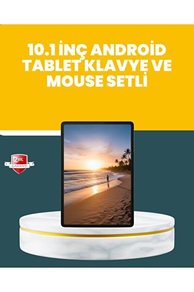 Mestore 10.1 İnç IPS Ekranlı Android Tablet Bilgisayar Seti