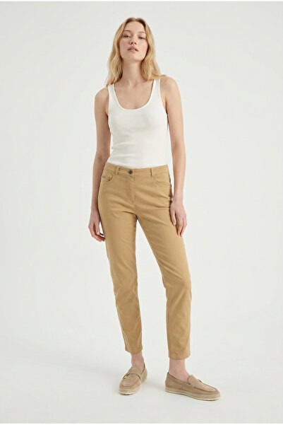 Masha Kate Pantaloni chino Camel