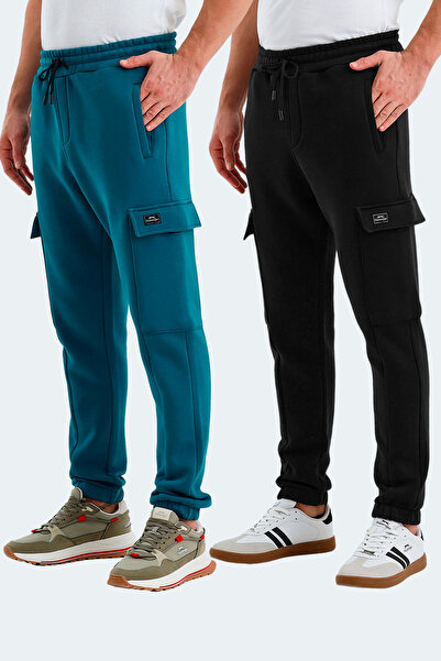 Slazenger Ανδρικό στενό παντελόνι VALORA με μαύρο τσέπες