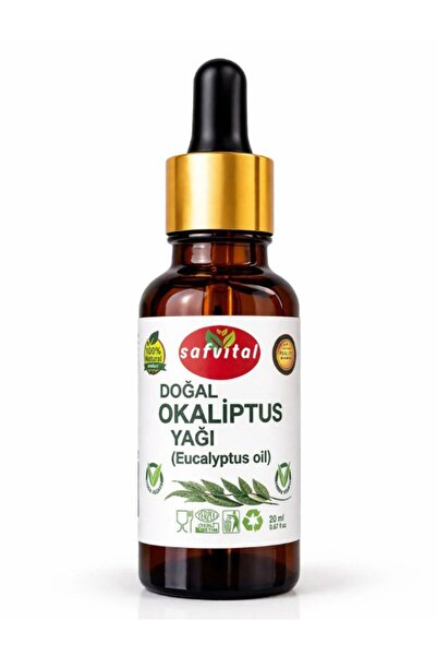 safvital زيت الأوكالبتوس 20 مل، زيت عطري عشبي، عطر منعش، للاستخدام اليومي، زي...