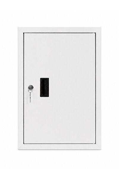 Yavuz Metal Kilitli Mini Metal Dolap - Raflı Kişisel Metal Box