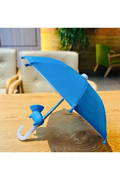 Haziran Accessory Sun Blocker Uv Protection Phone Umbrella & Suction Cup Blue...