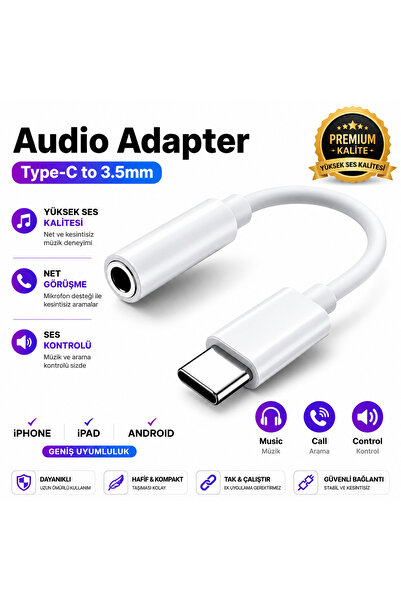 Astakos 🎧     محول سماعات الرأس من نوع Aux Type-C إلى مقبس 3.5 ملم |     متو...