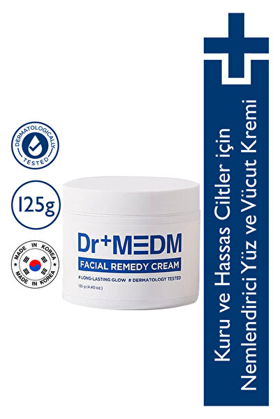 Dermal Dr+ Medm Facial Remedy Face Cream for Dry and Sensitive Skin 125 Gr