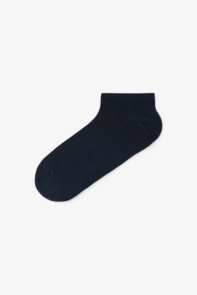 Penti Navy Blue Men's Cotton Sports Booties Socks