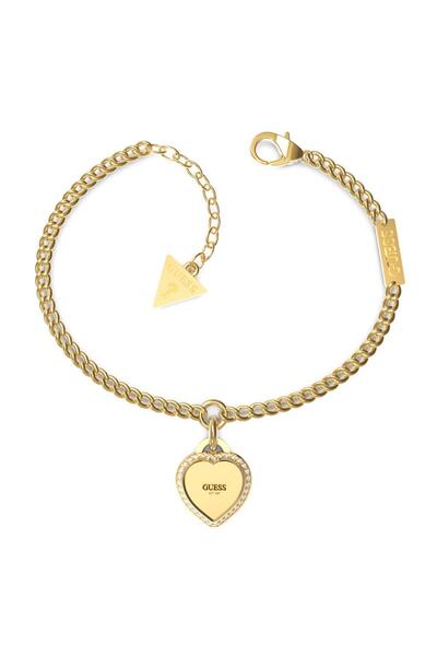 Guess سوار نسائي على شكل قلب من GuessJGUJUBB01422JWYGS