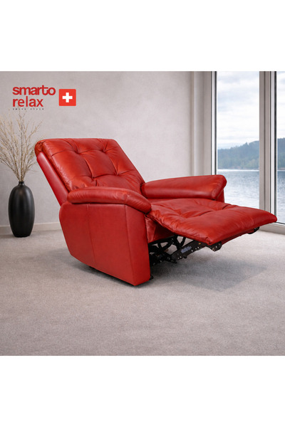 Smarto relax Smarto Tv Koltuğu Berjer–Zürih Vıp Serisi, Elektrikli Döner Sall...