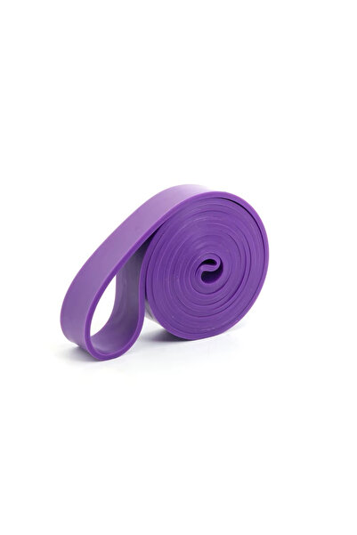 ORVİCA 35 KG Direnç Bandı Kas Geliştirme Lastiği Fitness Pilates Cross Training Bant Mor - Extra Sert