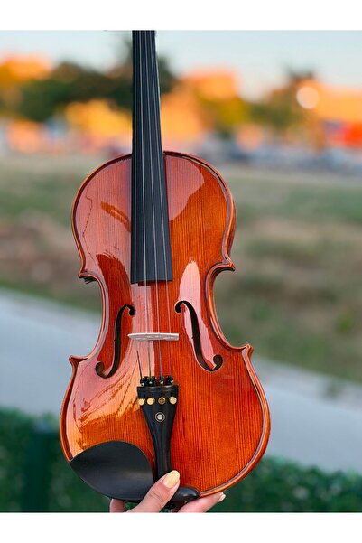 El Yapımı Tasarım Nota Müzik Okulu El Yapımı Profesyonel Keman (4/4) - Tam Se...