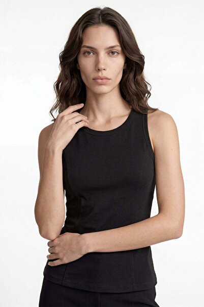 HAKKE Kadın Basic Rahat Crop ATLET