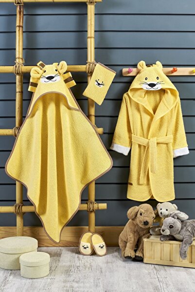 ELY PARKER Baby Towel Set (Swaddle Towel)+(Pouch) Boy-Girl Child-Newborn Gift...