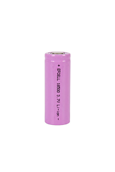 Efcell EF-183712D 18500 3.7V 1200mAh Düz Kafa Şarj Edilebilir Li-ion Pil