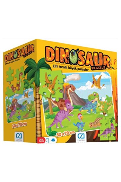 CA Games 5139 Dinazorlar Yer Puzzle -ca Games