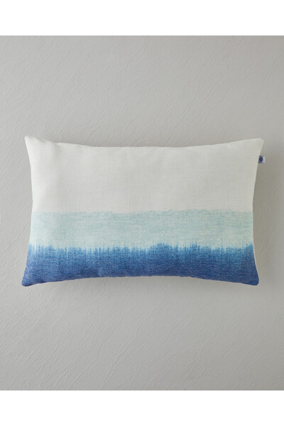 English Home Sea Marine Dolgulu Kırlent 35x50 cm Mavi-Bej