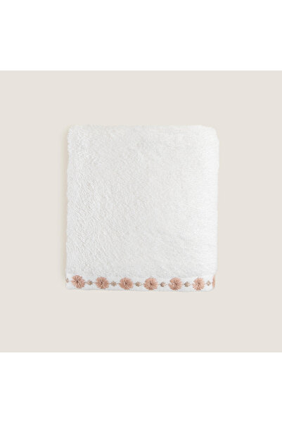 Chakra Florıssa Bamboo Hand Towel 30X50 cm White