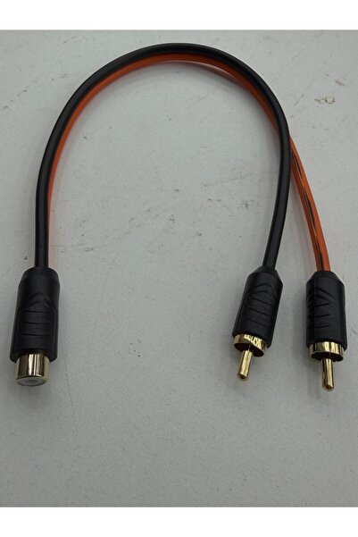 X-BASS XY-12RCA Y KABLO PROFESYONEL OFC BAKIR Y FİŞ ( 1 ADET )