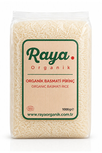 Raya Organik Organik Basmati Pirinç 1 kg