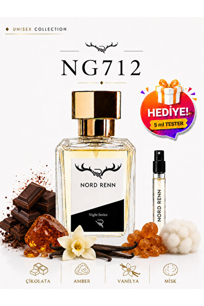 NORD RENN NG712-Afro No.7-Unisex--Çekici-Yoğun Yayılım-Gün boyu Kalıcı