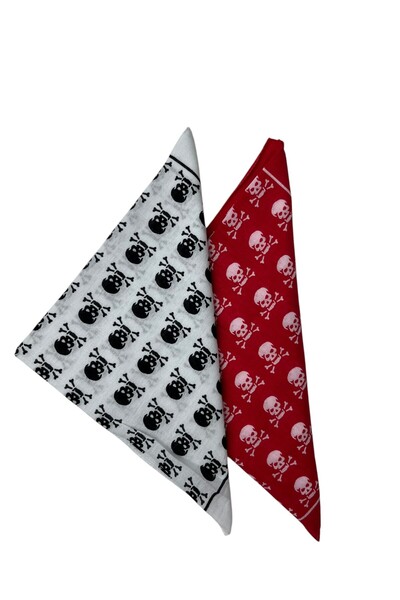 artıbir bodrum Set de 2 Bandana Skull