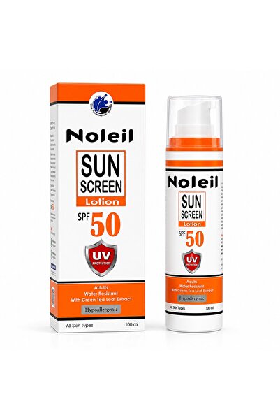 Noleil واقي شمس SPF 50 حماية من أشعة UVA/UVB سريع الامتصاص بدون طبقة بيضاء مق...