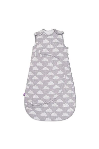 Green Touch Bebek Uyku Tulumu-D- Gri Beyaz Bulutlu (1.0 Tog)