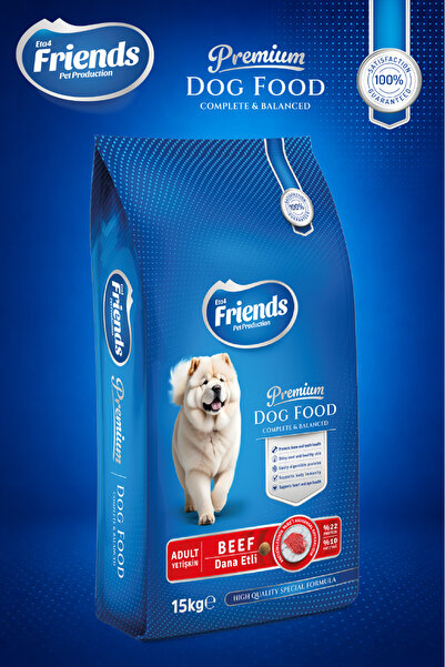 Friends Premium 15 Kg Biftekli Yetişkin Köpek Maması