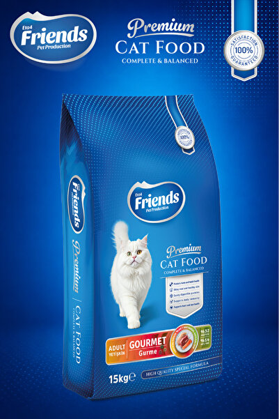 Friends Premium 15 Kg Gurme Yetişkin Kedi Maması