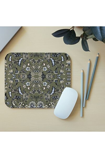 riyaz Ravza Patterned Rectangular Mouse Pad, 17.5 cm X 19.50 cm