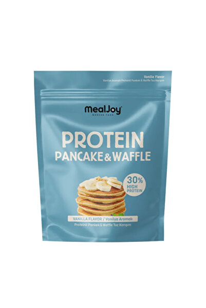 Mealjoy Protein PANCAKE & WAFFLE 600 gr Yüksek Proteinli Vanilya Aromalı