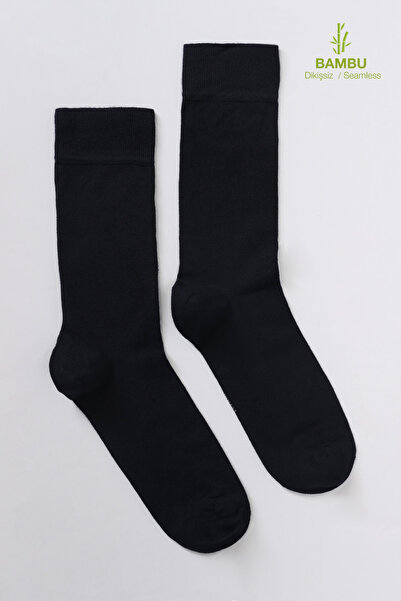 Lufian Koft Men's Socks Navy Blue