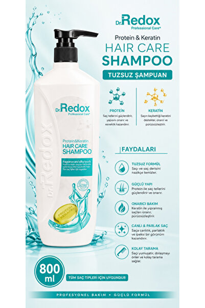DR REDOX PROTEİN&KERATİN HAİR CARE SHAMPOO 800ML