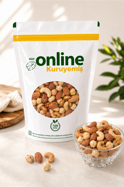 Nizip Online Kuruyemiş Karışık Kuruyemiş - Süper Lüks - 250 gr