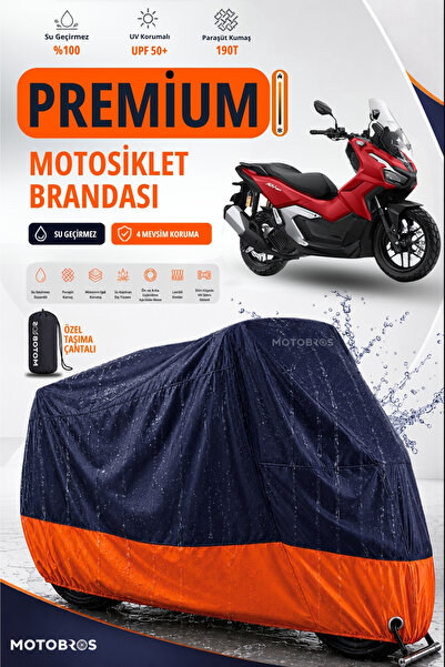 Motobros دراجة نارية Bajaj Dominar Lüx قماش المظلة الفاخر من القماش المشمع ال...