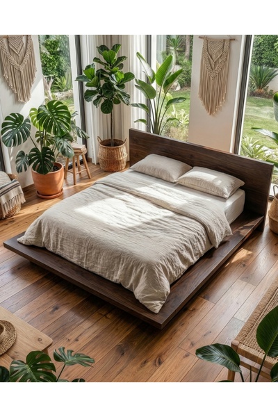 Velura Home & Living Voga Karyola- Ceviz