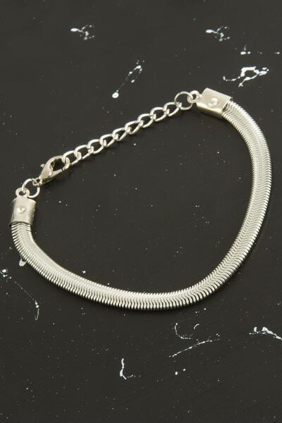 ZERO LAND Glblseme Italian Chain (160404) Bracelet-Silver Color