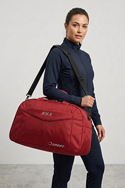 By Hakan Gk43 Unisex Seyahat&spor El Valizi Kırmızı