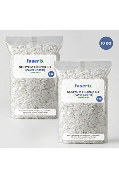 faserix Payet Kostik - Sodyum Hidroksit (10 Kg)