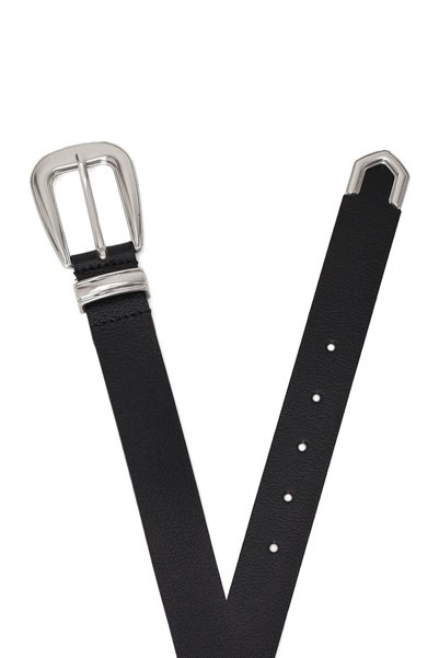 Derimod Curea unisex din piele neagră 000A2D13079FT