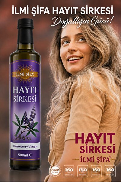 İLMİ ŞİFA Hayıt Sirkesi 500 ml Doğal Fermante Saf Ve Katkısız (DİŞİLİK, ÜRETK...