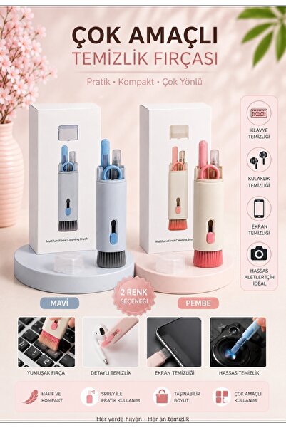 NEWSTORE HOME Çok Fonksiyonlu 7 Parça Airpods Klavye Ekran Kulaklık Temizleme...
