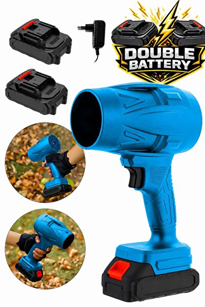 Genel Markalar Ahv-18 Turbo Çift Bataryalı Hava Üfleyici | 4 Kademe Hız | 21v...