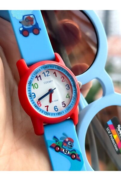 Cockpit Brand Suitable for Marine Use, with Numbers, Silicone Strap, Blue Boy...