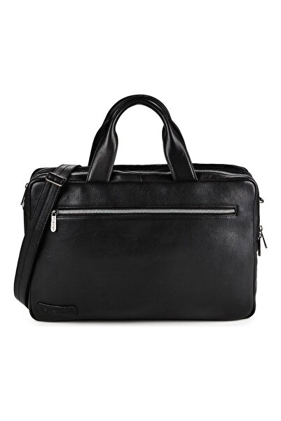 Plevier Jimmy Aktentasche Leder 31 cm Laptopfach