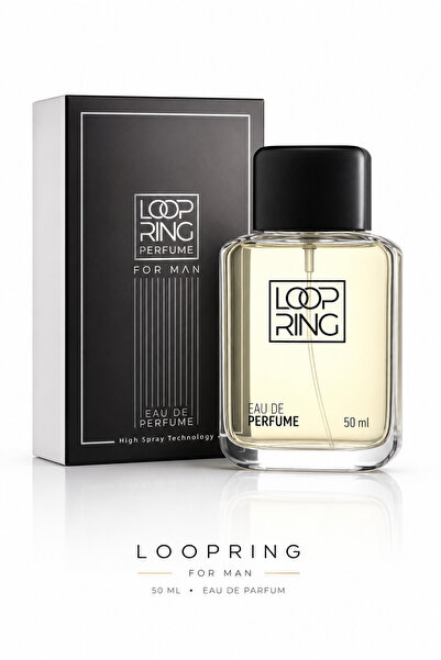 Loopring Perfume 303 Party Erkek Parfüm 50 ML Yoğun Amber Vanilya Kalıcı EDP