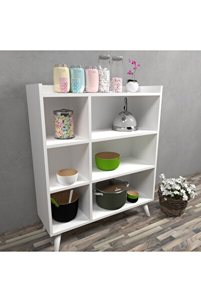 KONAK EV EŞYALARI Molto 1.kalite %100 Mdf Çok Amaçlı Dolap Banyo Dolabı Mutfak Dolabı Ayakkabılık 3 Kapaklı Dolap