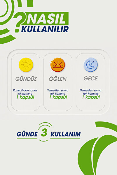 Dr. Ümit Aktaş Spirulina - 120 Capsules - Food Supplement