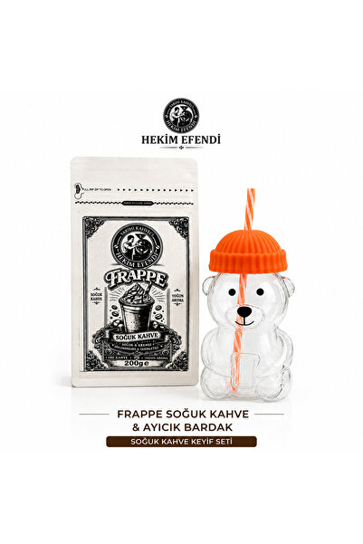 HEKİM EFENDİ Frappe ( Soğuk Kahve ) NET: 200 Gr (Milkshake Tozu Değildir Gran...