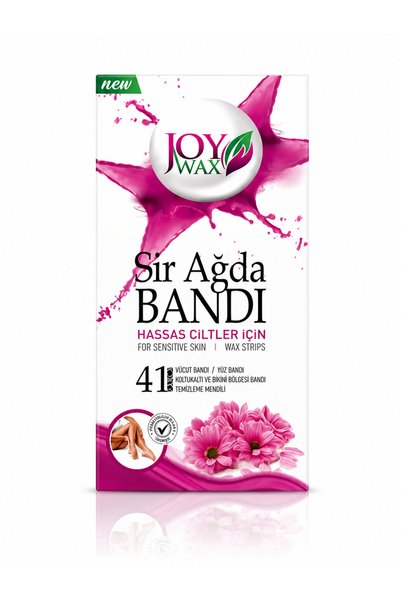 JOYWAX Joy Wax 4’lü Ağda Bandı Pudralı Vazelin Pink 125ml Yağ