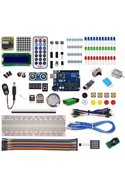Teknoartshop Arduino Süper Set 45 Parça 159 Adet